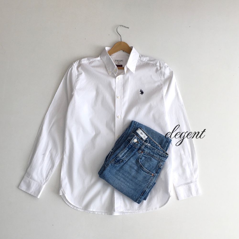 پیراهن سفید ساده - Image 7