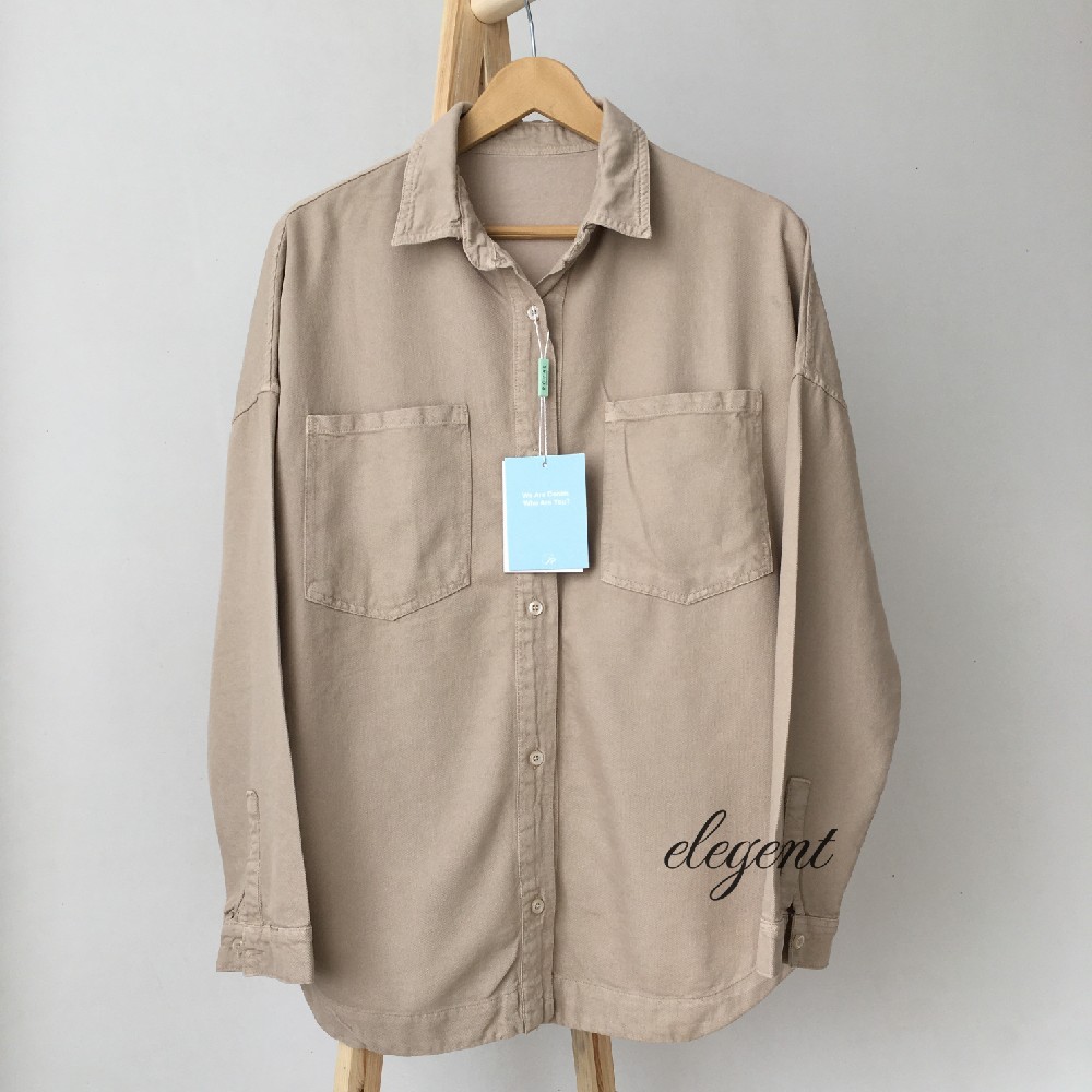 شومیز کتان زنانه بغل چاک کرم - Image 9