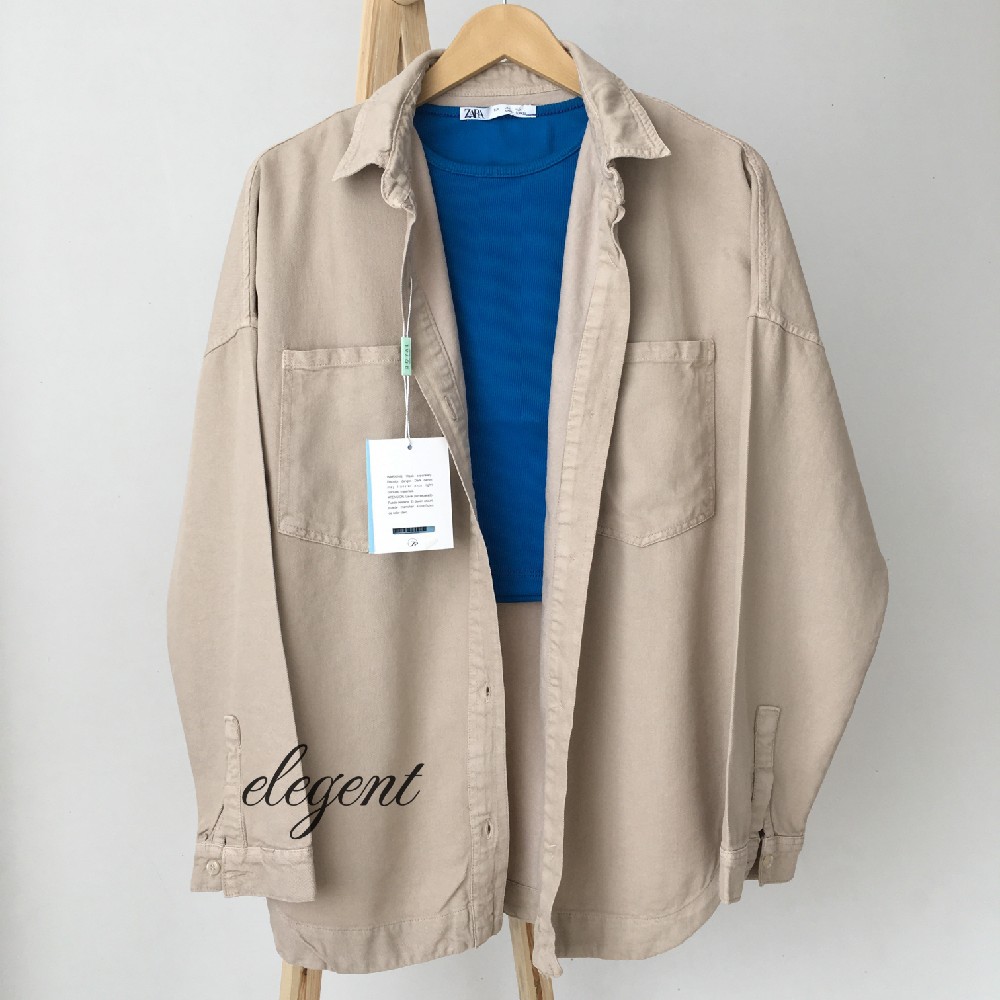 شومیز کتان بغل چاک کرم