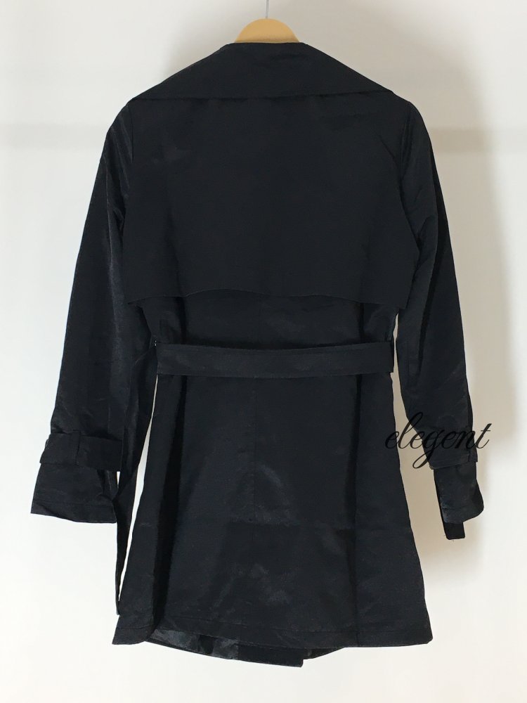 ترنچ کت کوتاه زنانه - Image 4