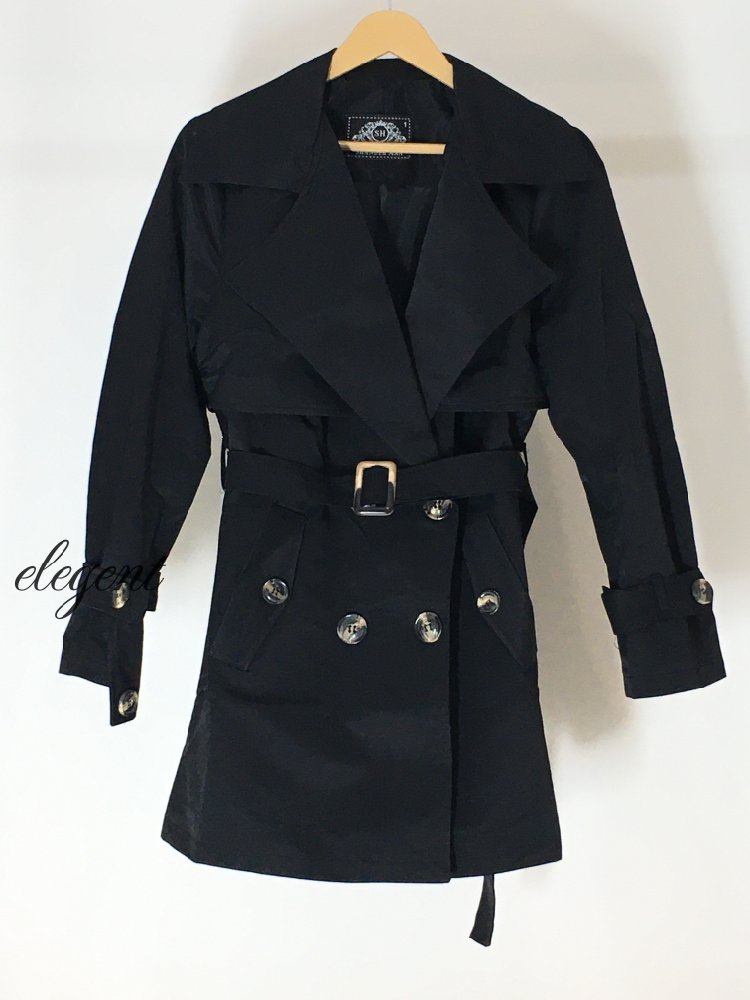 ترنچ کت کوتاه زنانه