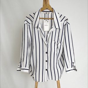 شومیز راه راه ترک