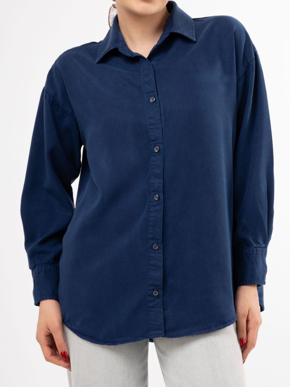 شومیز کتان سیلک