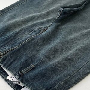 شلوار جین وایدلگ بلند زنانه