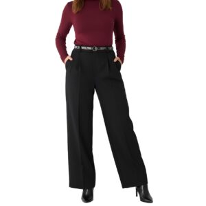 شلوار بگ کرپ مشکی