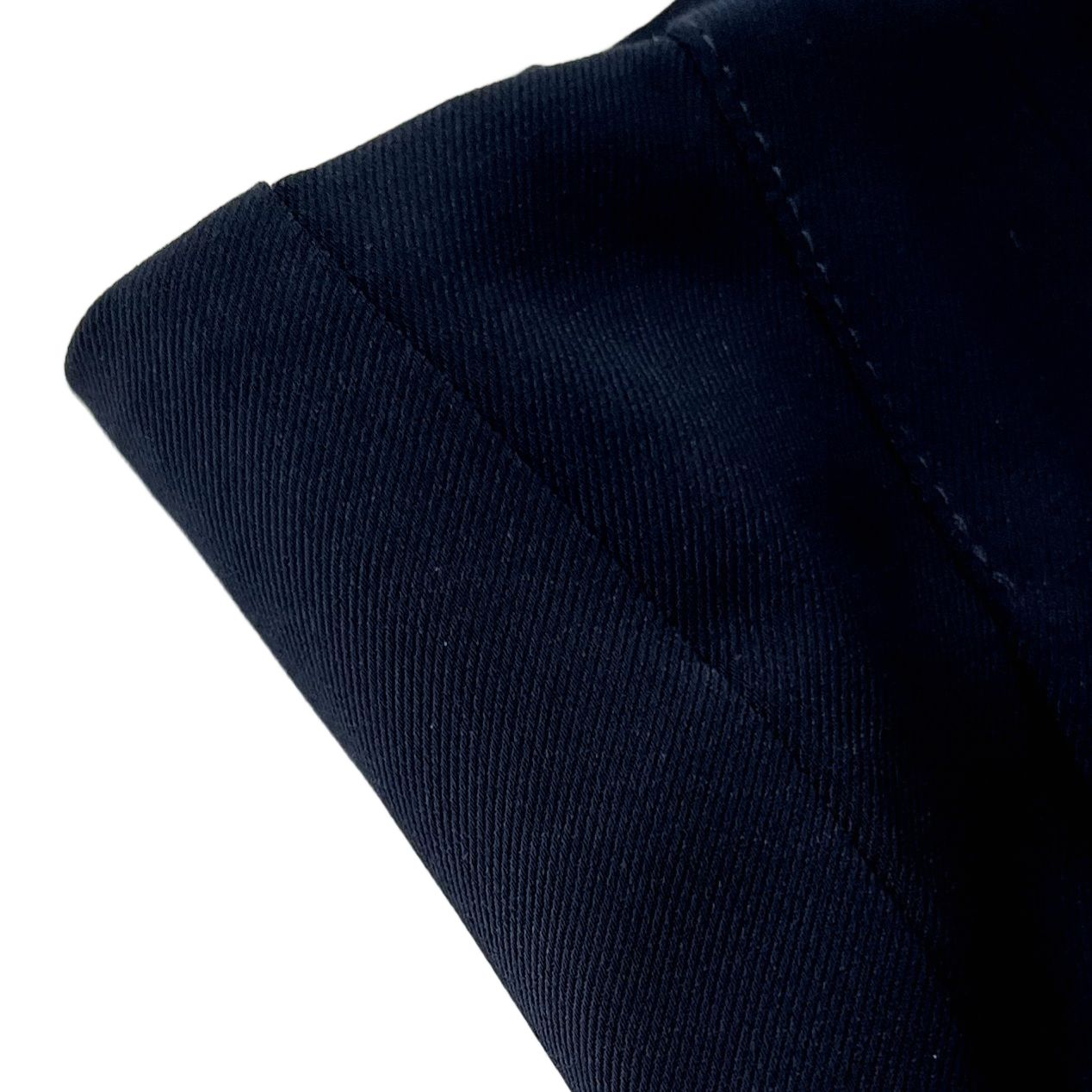 شلوار بگ کرپ سفید استخوانی - Image 8