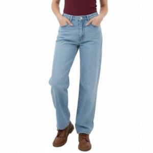 شلوار جین نیم بگ زنانه