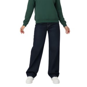 شلوار جین نیم بگ زنانه